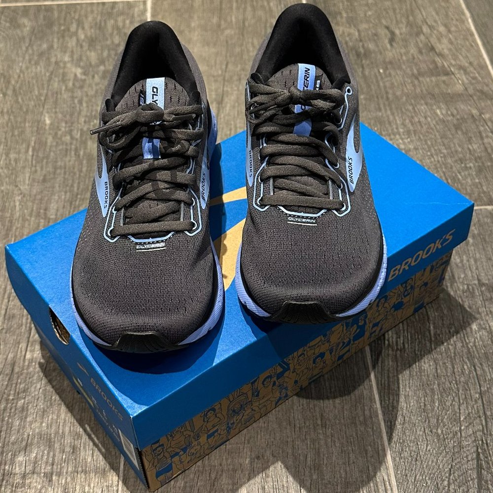 Brooks Glycerin 18 Gray and Blue